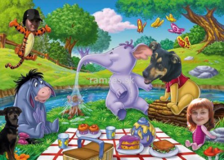 fotomontáž mojej rodinky